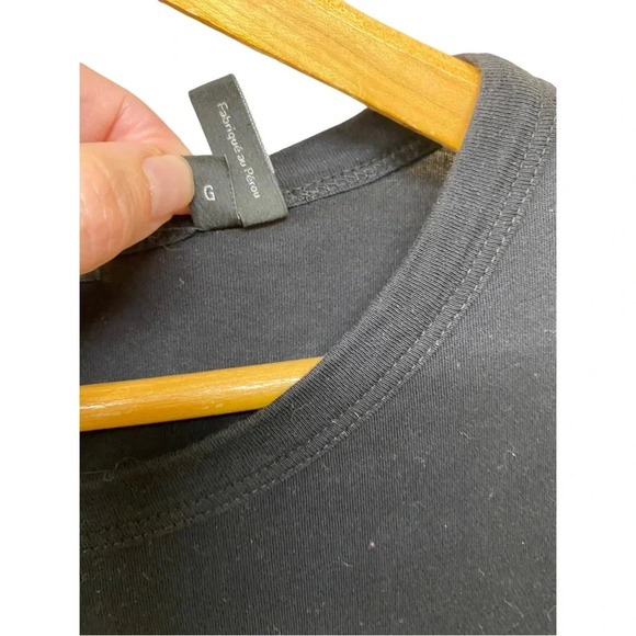 Theory Gaskell Black tshirt size large - Picture 7 of 7